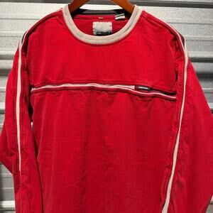 y2k point zero longsleeve tee shirt sz Med surf skate